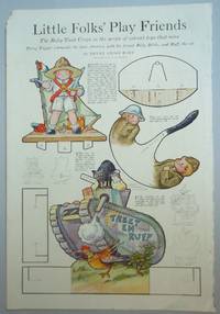 Military Movable Rocking Paper Doll - Little Folk's Play Friends, LHJ - Baby Tank Corps, June 1919