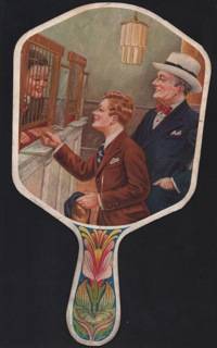 GREEN POINT SAVINGS BANK, Brooklyn New York. Advertising Hand Fan and Vol. 35 No. 8, August 2012...