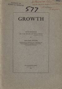 image of Growth: Introduction of the Study of Evolution