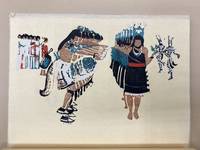 Handbook of Indian Dances: I - New Mexico Pueblos (Indian Ceremonial Dances in the Southwest) [Letterpress]