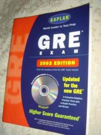 GRE Exam (2003 Edition) by KAPLAN - 2002