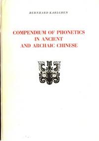 Compendium of Phonetics in Ancient and Archaic …