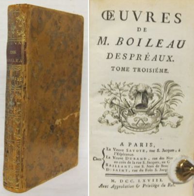Oeuvres de M. Boileau Despréaux. III.