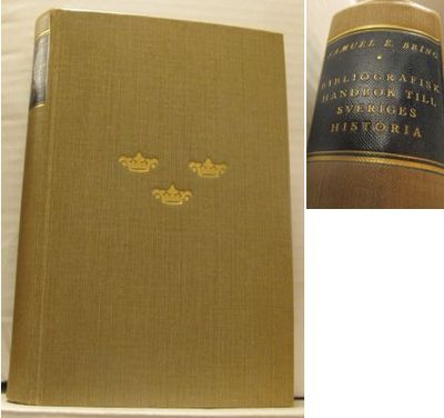 Bibliografisk handbok till Sveriges historia.