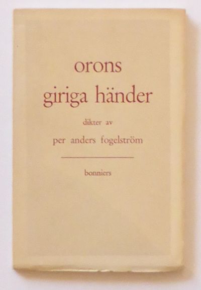 Orons giriga händer.