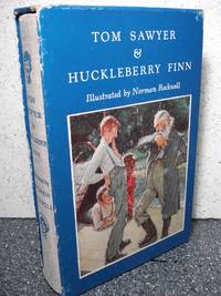 The Adventures of Huckleberry Finn and The Adventures of Tom Sawyer, 2  volumes in slipcase by Clemens, Samuel L. & Norman Rockwell - 1940