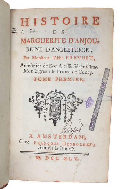 Histoire de Marguerite D'Anjou, Reine…
