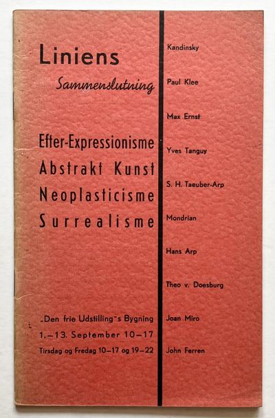 Liniens Sammenslutning. Efter-Expressionisme,…