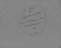 Inscribed and Signed Muhammad Ali 8 1/2" x 11" piece of Cardboard