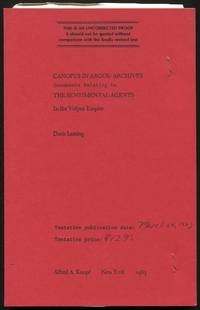 cover of Canopus in Argos: Archives Documents Relating to the Sentimental Agents In the Volyen Agents