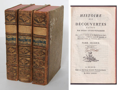 Histoire des découvertes faites par divers savans…