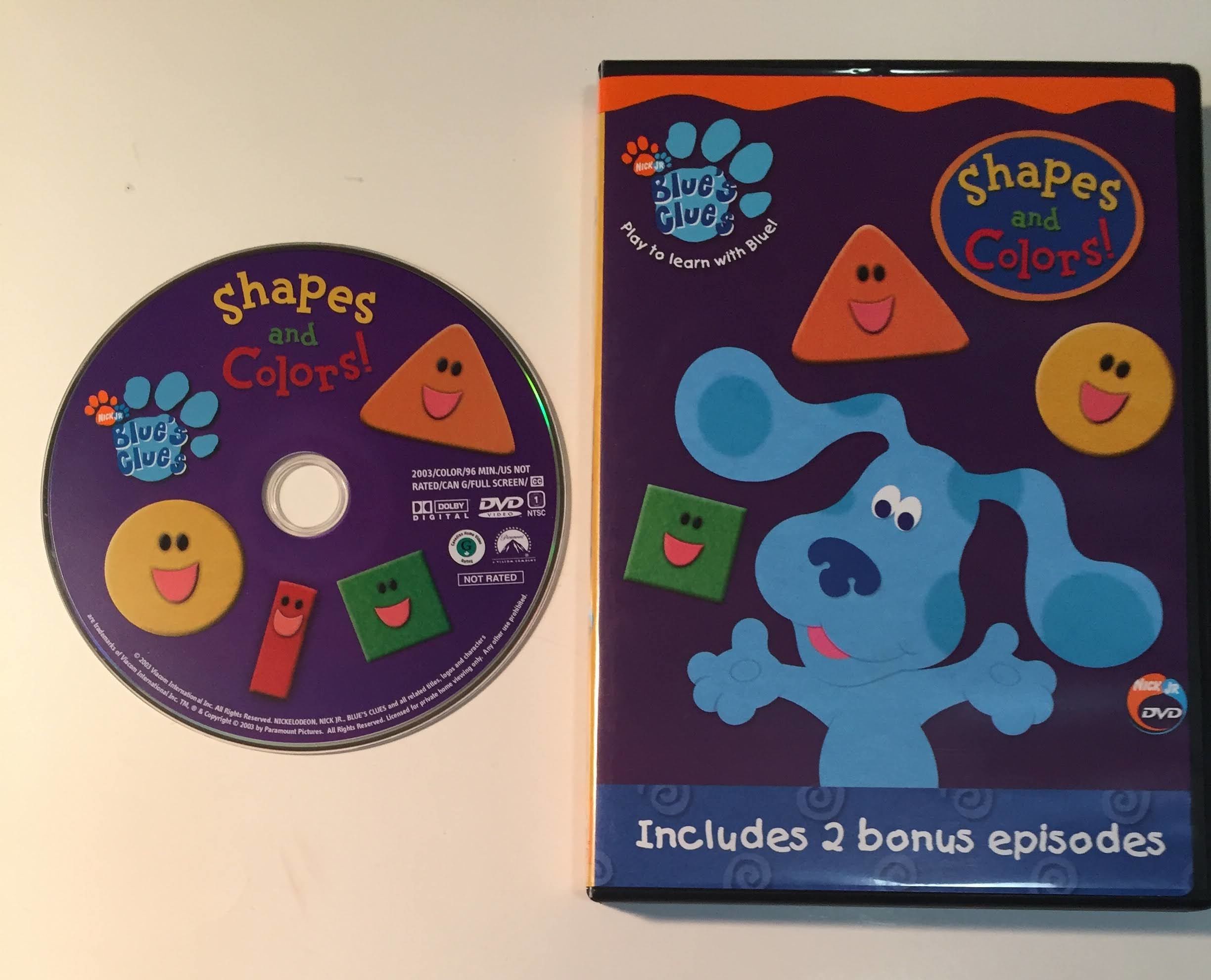 Blue's Clues Shapes And Colors by Steve [Primary Contributor] Burns