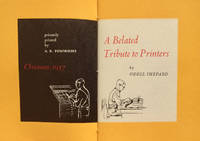 A Belated Tribute to Printers