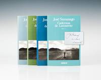 Cadernos de Lanzarote Diario I- IV. by Jose Saramago - Signed First Edition - 1994-1997 - from Raptis Rare Books (SKU: 148)