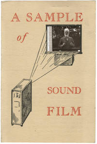 A Sample of Sound Film, circa 1928 by [Western Electric] [George Bernard Shaw] - 1928