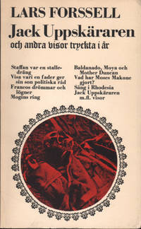 JACK UPPSKÄRAREN OCH ANDRA VISOR TRYCKTA I ÅR.