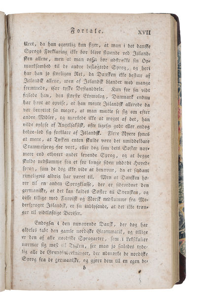 Vejledning til det Islandske eller gamle Nordiske Sprog. - [THE FIRST THROUGH TREATISE OF THE ICELANDIC LANGUAGE] (photo 3)