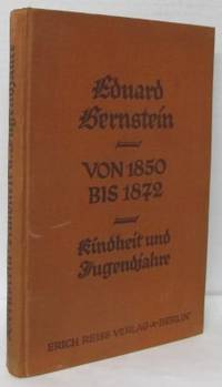 Von 1850 bis 1872. Kindheit und Jugendjahre.