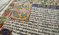 The Rare Great Seal of Ferdinand and Isabella, On an Illuminated, Unique Document of Flemish and...