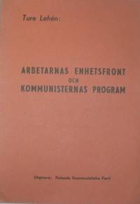 Arbetarnas enhetsfront och kommunisternas program.