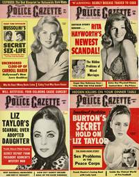 THE NATIONAL POLICE GAZETTE. THE LEADING ILLUSTRATED SPORTING JOURNAL SPORTS, PEOPLE TRUE ADVENTURE (8 ISSUES) by editor H. H. Rosswell - Paperback - First Edition - 1963-1964 - from Nick Bikoff, Bookseller (SKU: 17164)