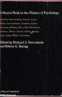 image of A Source Book in the History of Psychology