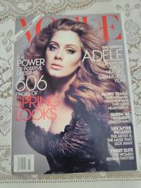 Vogue Magazine March 2012 Adele on Cover