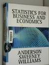 Statistics for Business and Economics