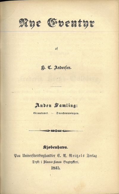 Nye Eventyr. Første Bind - Andet Bind. I-II. MEDBUNDET : Billedbog uden Billeder. (photo 2)