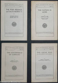 cover of War Information Series, no. 1 June, 1917 to no. 4 August 1917