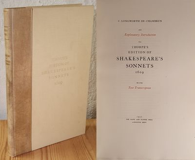 An Explanatory Introduction to Thorpe's Edition…