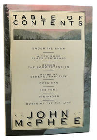 cover of TABLE OF CONTENTS
