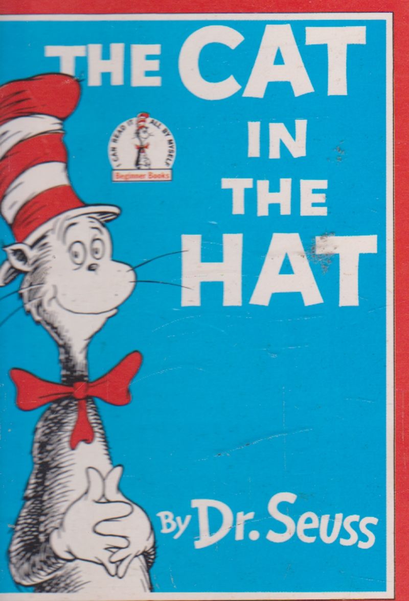 THE CAT IN THE HAT by Seuss Soft cover 1992 Collins