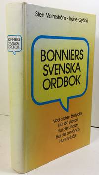 BONNIERS SVENSKA ORDBOK (SWEDISH) by STEN MALMSTROM - 1980-01-01