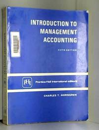 Introduction to Management Accounting