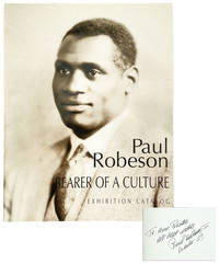Paul Robeson: Bearer of a Culture - Exhibition Catalog [Signed by Paul Robeson, Jr.]