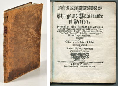 Författning öfwer lijn-garns uprännande til…