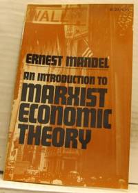 An Introduction to Marxist Economic Theory.