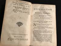 image of An Explanation of the Newtonian Philosophy, in Lectures Read to the Youth of the University of Leyden.