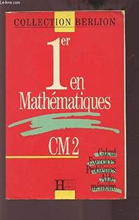 1er en mathématiques CM 2