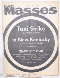 cover of New Masses, Volume XI no. 1 (April 3, 1934)