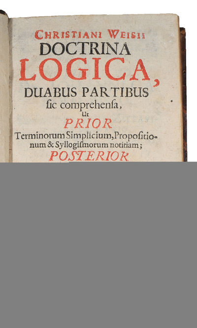 Doctrina logica, duabus partibus sic comprehensa. (photo 2)