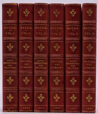 image of Life and Writings of Joseph Mazzini. A New Edition. In Six Volumes