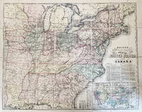 Bacon's Railway and Political Map of the United States and Canada.