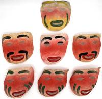 Set of Seven (7) Handmade Ceremonial Odd Fellows Masks