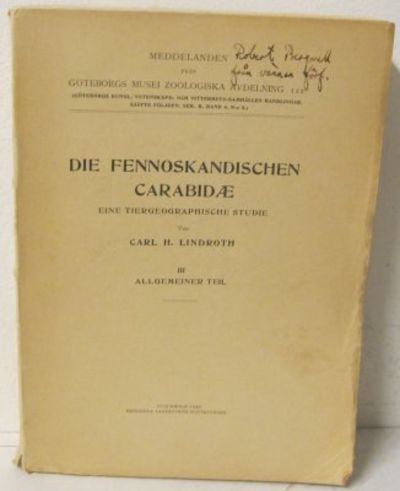 Die Fennoskandischen Carabidæ III. Eine…