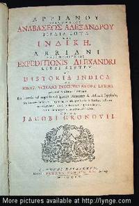 Expeditionis Alexandri libri septem et Historia…