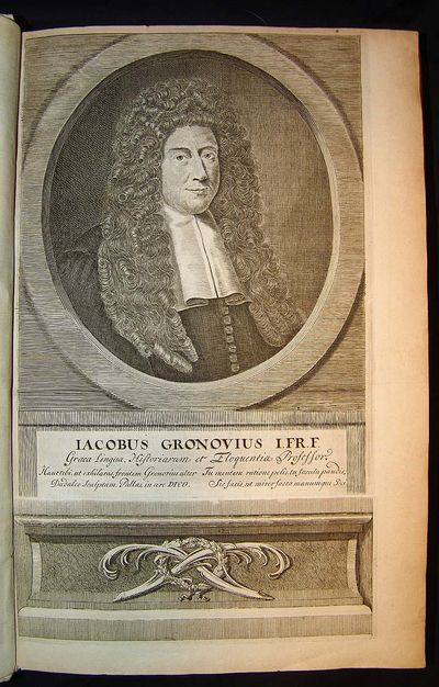 Expeditionis Alexandri libri septem et Historia Indica. Ex Bonav. Vulcanii interpretatione Latina post variam aliorum industriam...Opera Jacobi Gronovii. Lugd. Batavorum (Leiden), Petrus van der Aa, 1704. (photo 3)