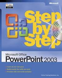 Microsofta Office Powerpointa 2003 Step by Step [With CDROM]