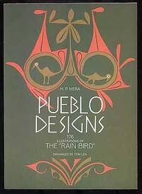 Pueblo Designs: 176 Illustrations of The Rain Bird by MERA, H. P. (Drawings by Tom Lea) - 1970